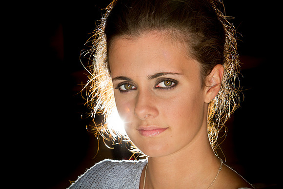 Female portrait profile