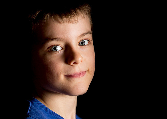 Studio-portrait-young-boy