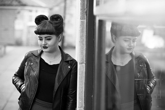 Female portrait profile