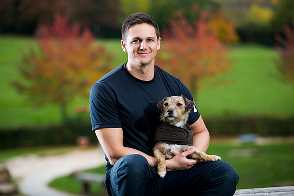 Dog-owner-portrait-park