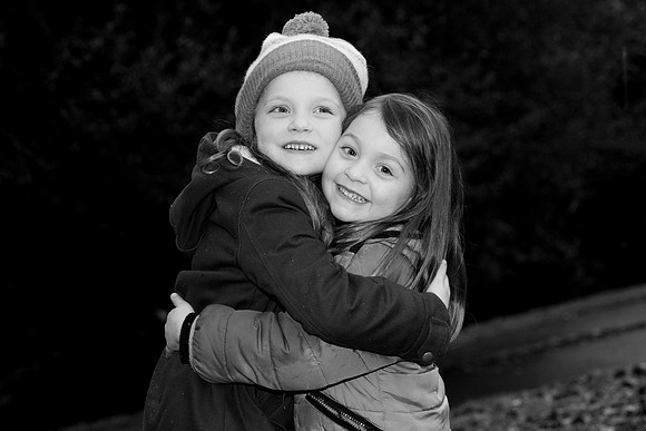 Portrait of siblings brother and sister